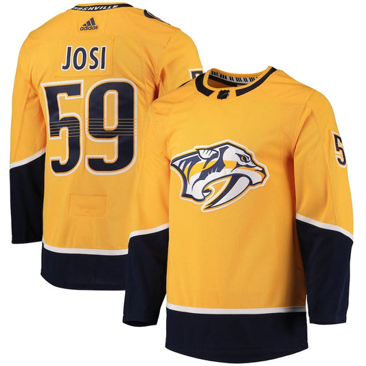 Roman Josi Nashville Predators   Home Primegreen   Jersey - Gold