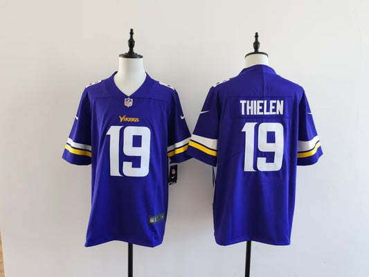 Men's Minnesota Vikings Adam Thielen Nike Jersey -  Purple#19