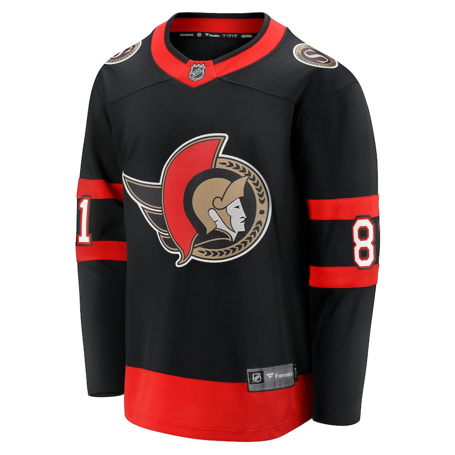 Dominik Kubalik Ottawa Senators   Home Breakaway Jersey - Black