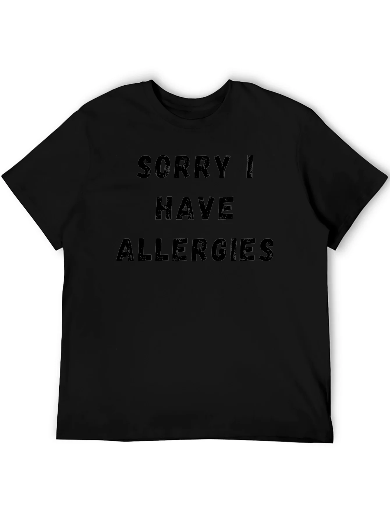 Funny Allergy T-Shirt - Novelty Graphic Tee