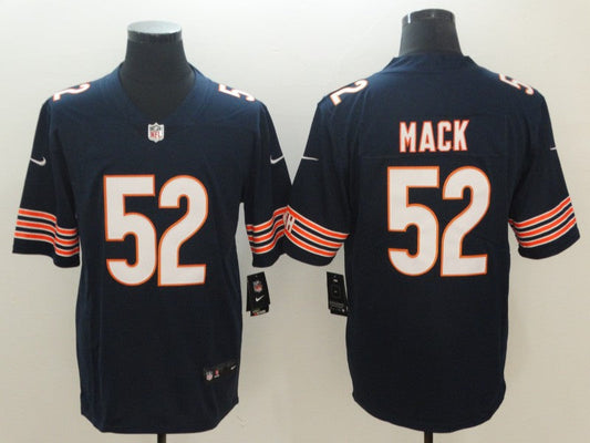Men's Chicago Bears #52 Khalil Mack Season Jersey1 Blue