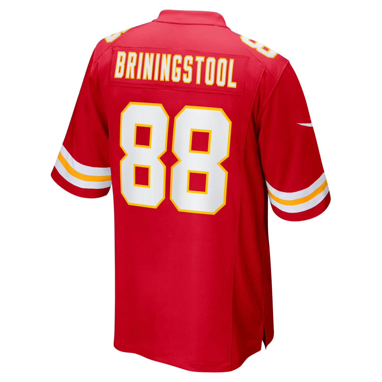 Kansas City Chiefs Jake Briningstool Red Team Game Jersey