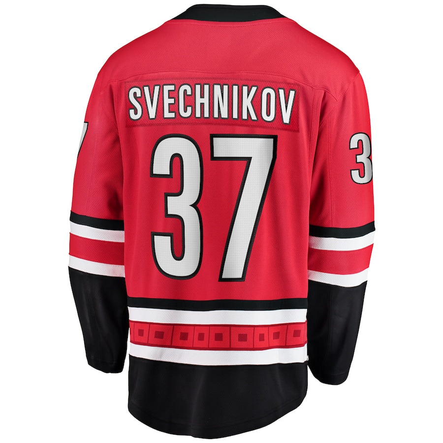 Andrei Svechnikov Carolina Hurricanes   Alternate Breakaway  Jersey - Red