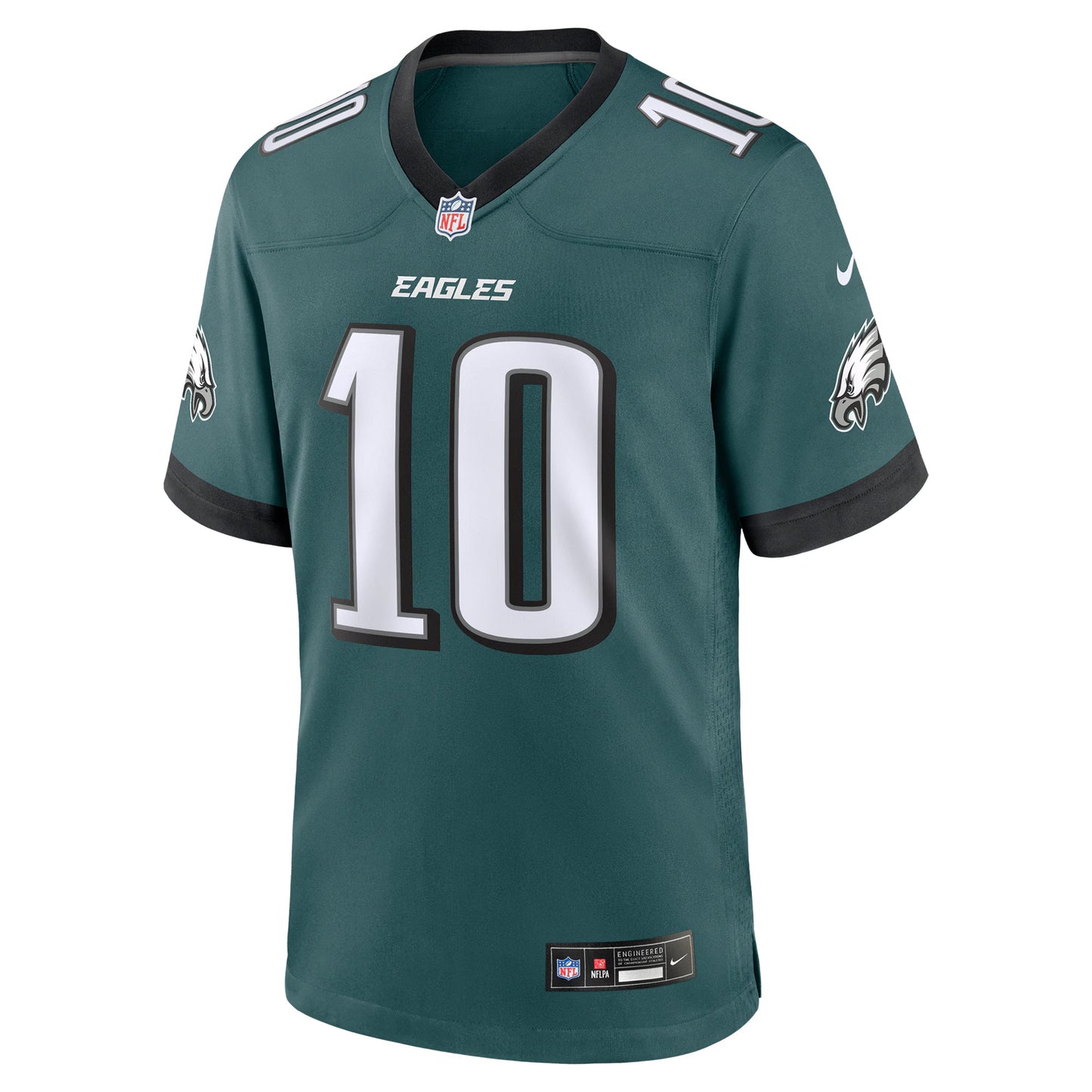 Philadelphia Eagles Braden Mann Midnight Green Team Game Jersey