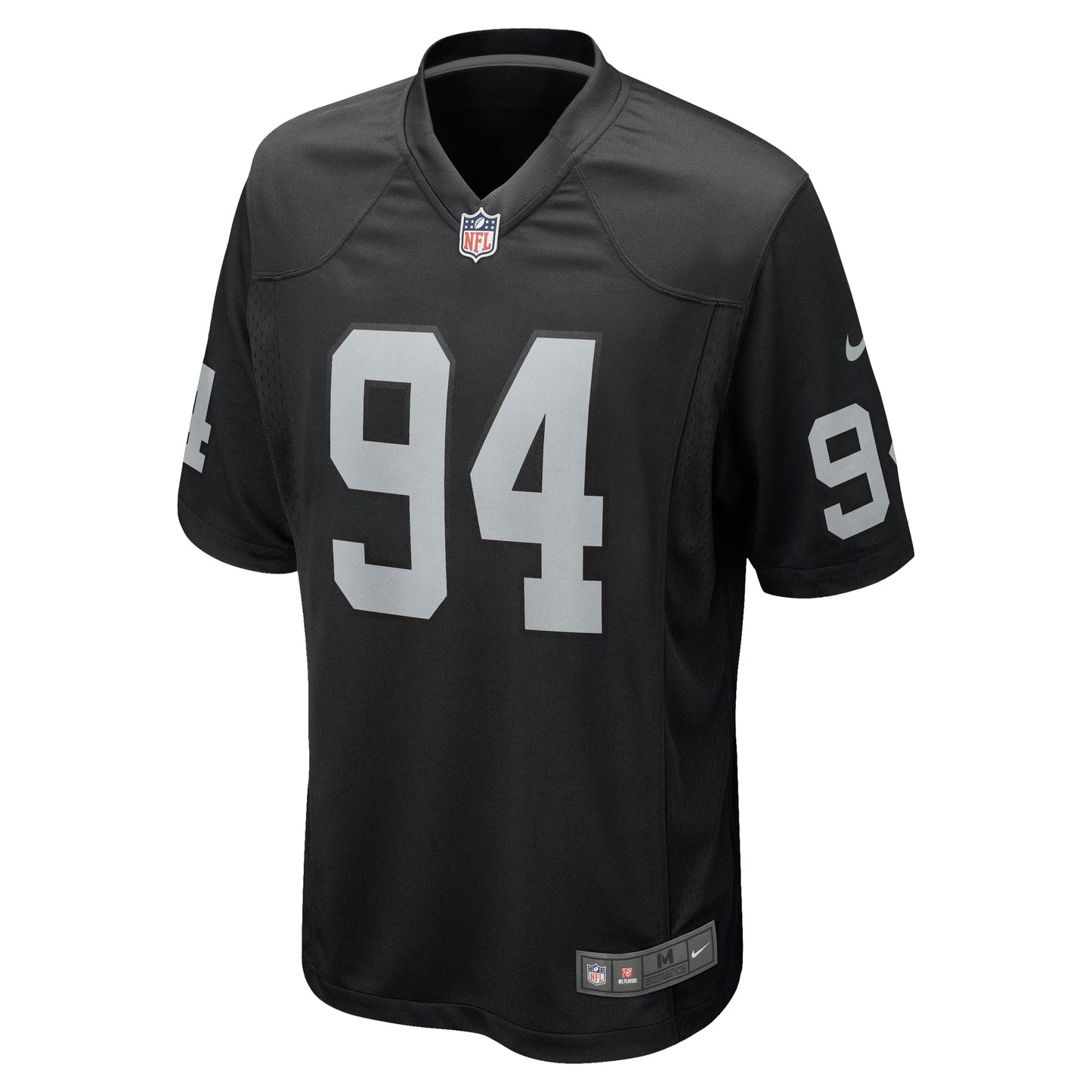 Las Vegas Raiders Christian Wilkins Black Team Game Jersey
