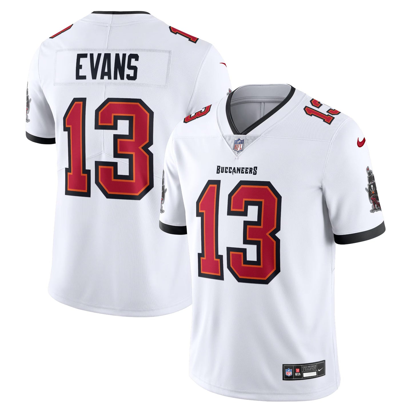 Tampa Bay Buccaneers Mike Evans White Vapor Untouchable Limited Jersey