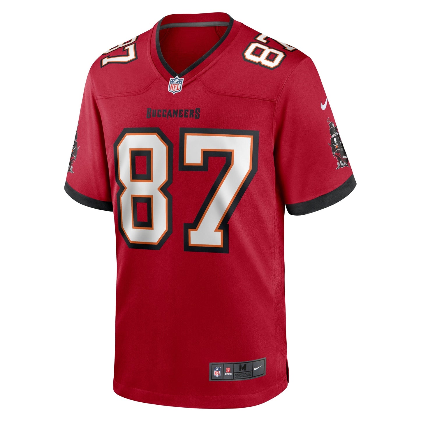 Tampa Bay Buccaneers Payne Durham Red Game Jersey