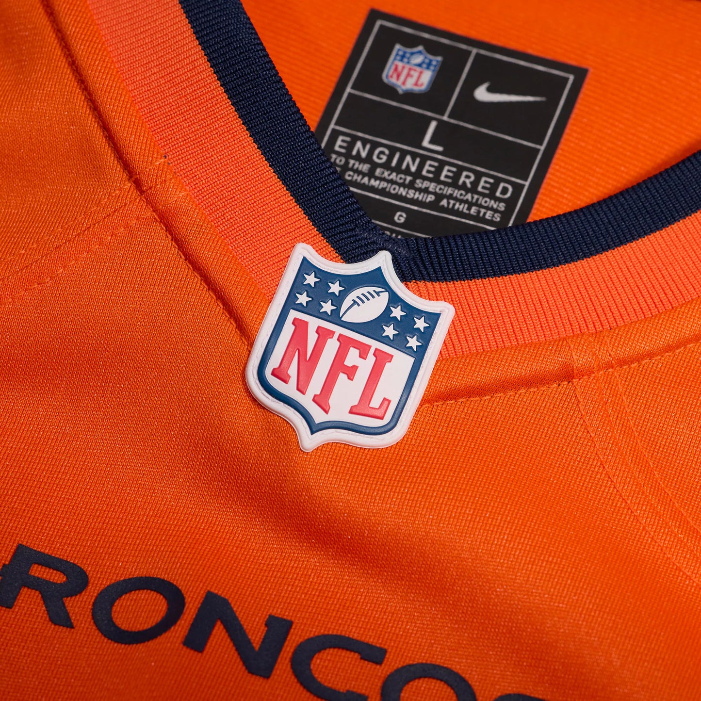 Denver Broncos J.K. Dobbins Orange Team Game Jersey