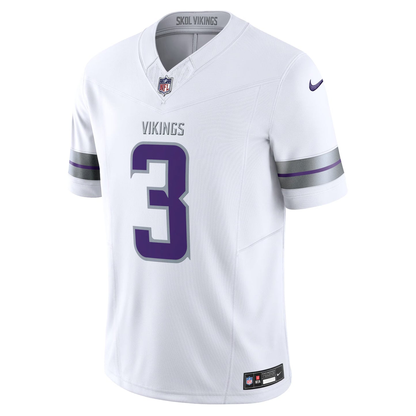 Minnesota Vikings Jordan Addison White Alternate Vapor F.U.S.E. Limited Jersey