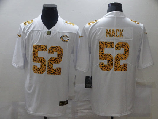 Men's Chicago Bears Khalil Mack #52 White Game Player Jersey1