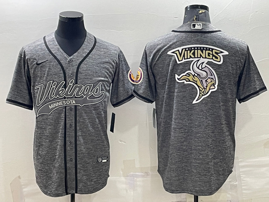 Men's Minnesota Vikings Gray Game jersey