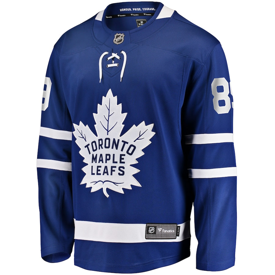 Nicholas Robertson Toronto Maple Leafs  Home Premier Breakaway  Jersey - Blue
