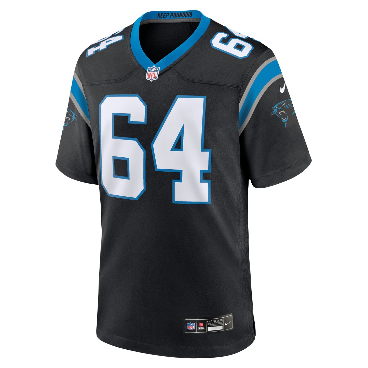 Carolina Panthers Cade Mays Black Team Game Jersey