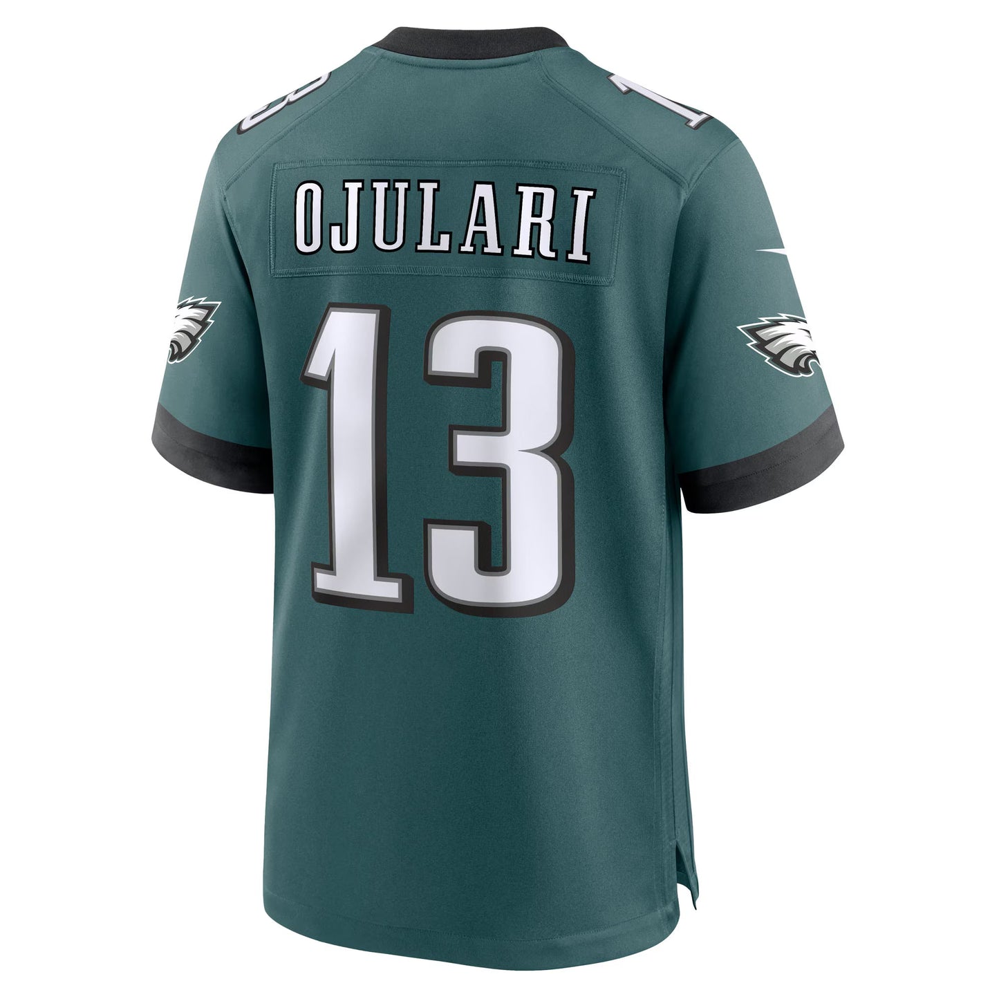 Philadelphia Eagles Azeez Ojulari Midnight Green Team Game Jersey