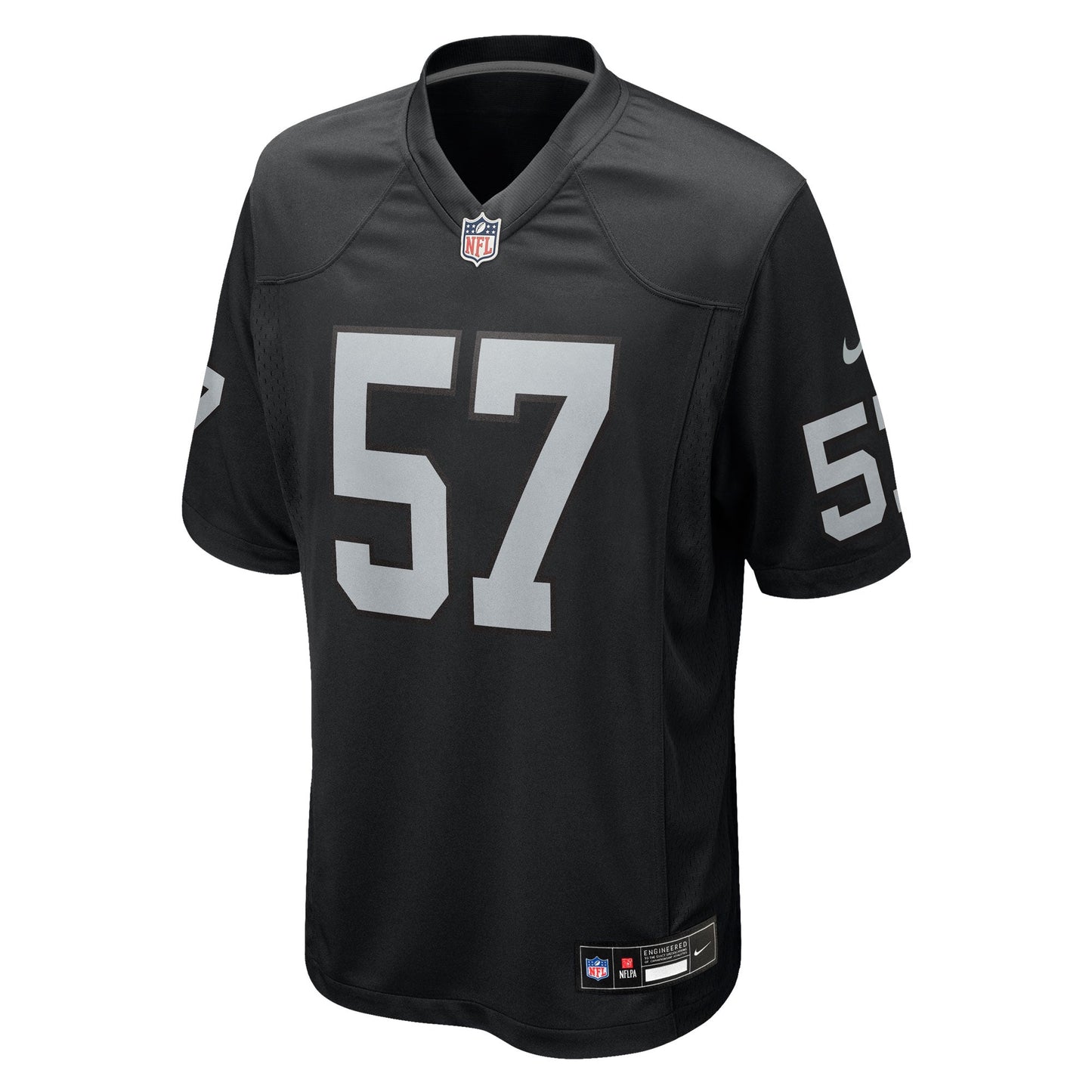 Las Vegas Raiders Germaine Pratt Black Team Game Jersey