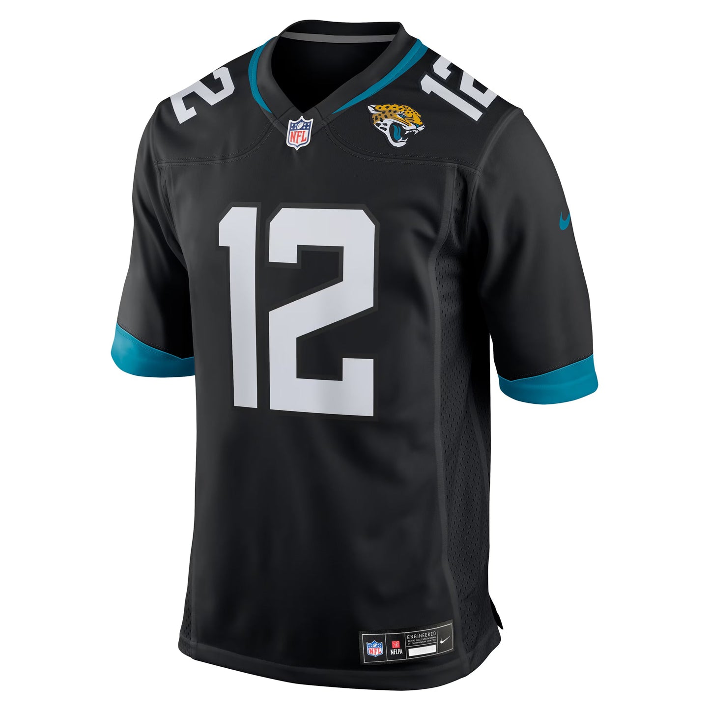 Jacksonville Jaguars Travis Hunter Black 2025 NFL Draft First Round Pick Alternate Game Player Jersey