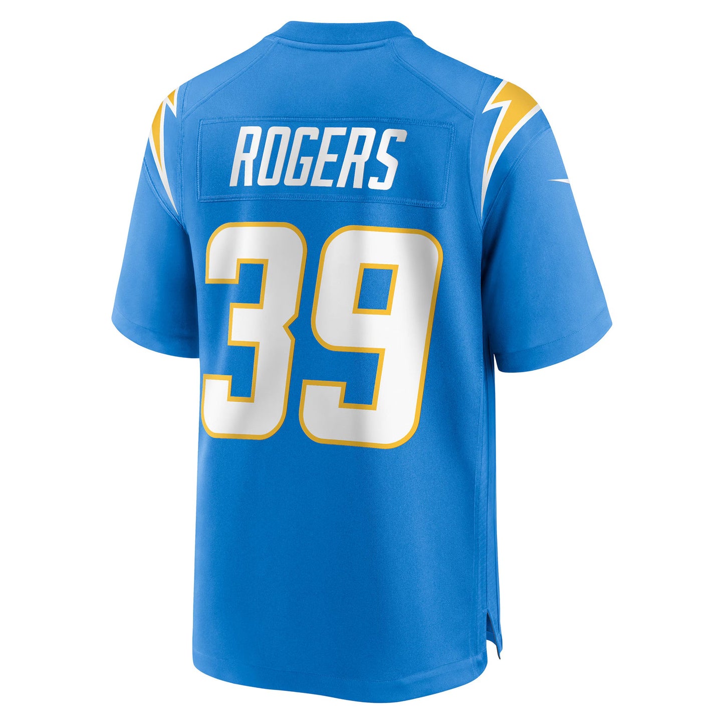 Los Angeles Chargers Eric Rogers Powder Blue Team Game Jersey