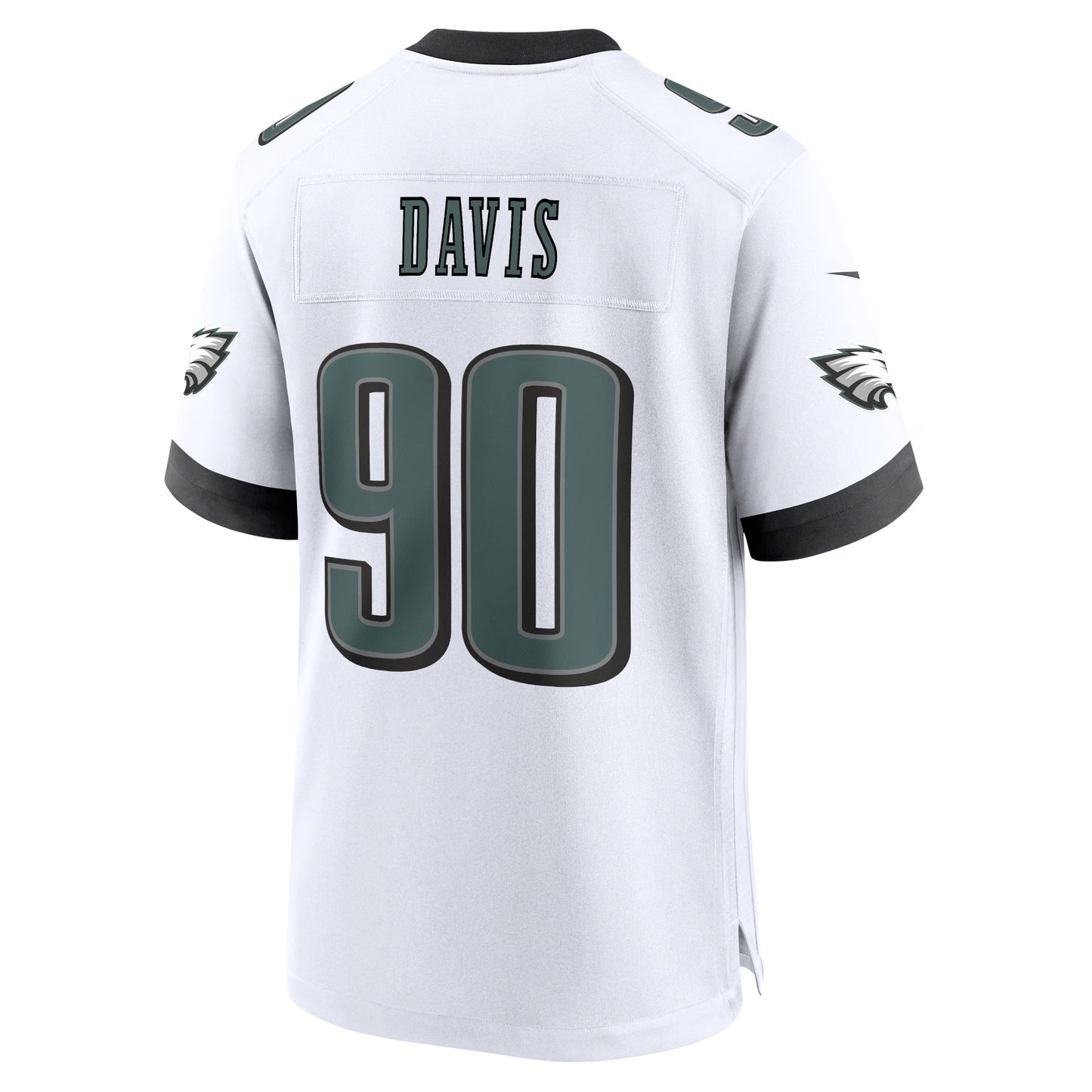 Philadelphia Eagles Jordan Davis White White Game Jersey