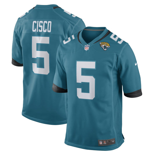 Andre Cisco Jacksonville Jaguars Nike Game   Jersey - Teal