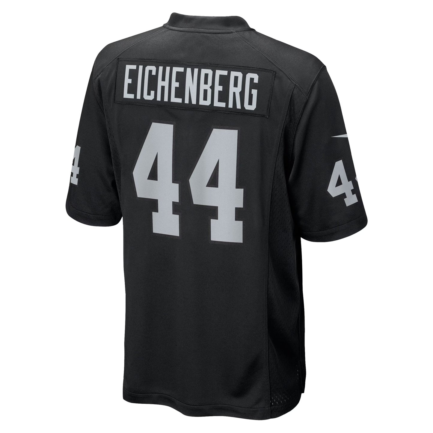 Las Vegas Raiders Tommy Eichenberg Black Team Game Jersey