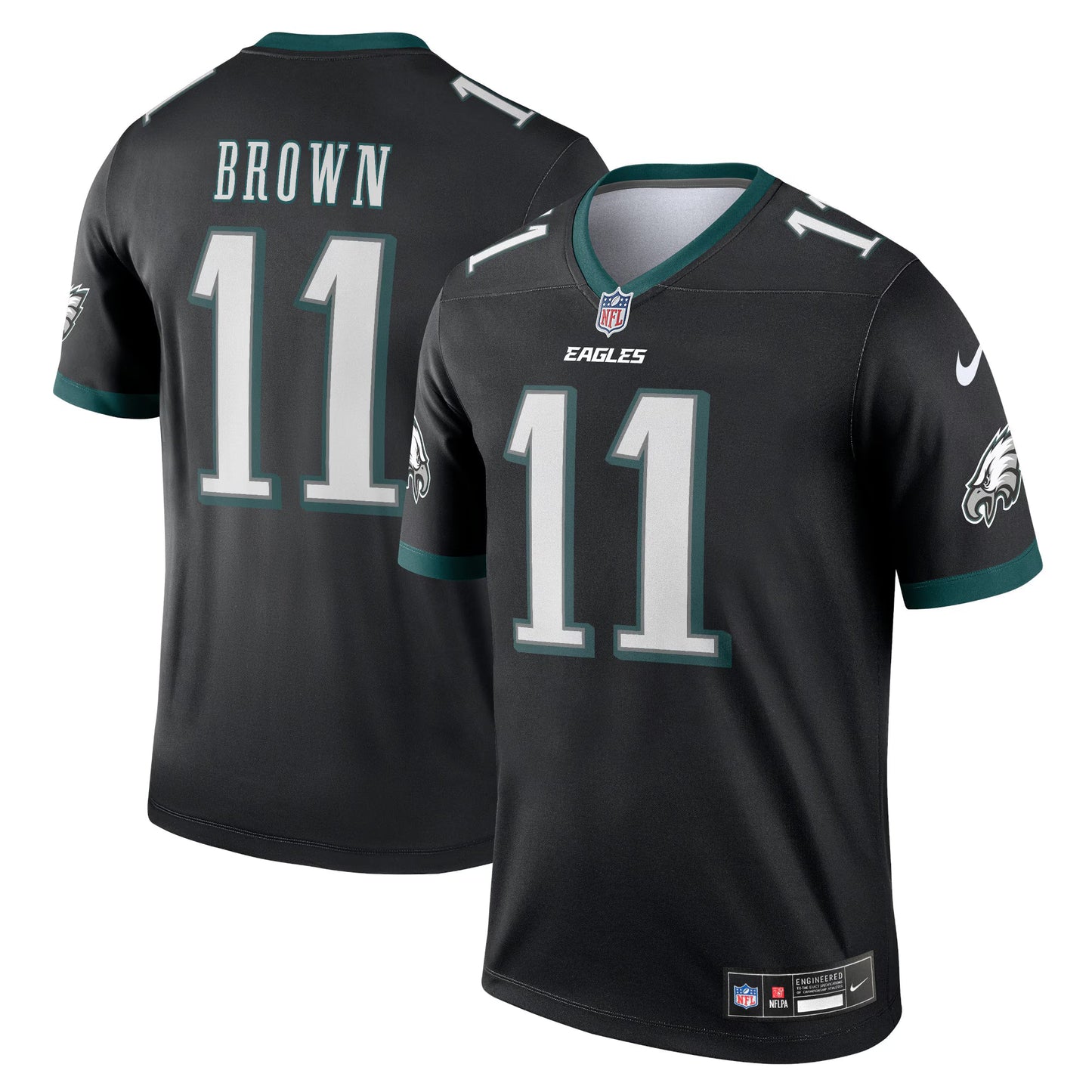 Philadelphia Eagles A.J. Brown Black Legend Player Performance Top