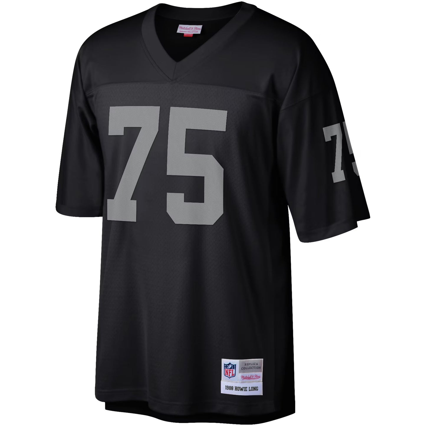 Las Vegas Raiders Howie Long Mitchell & Ness Black Legacy Replica Jersey