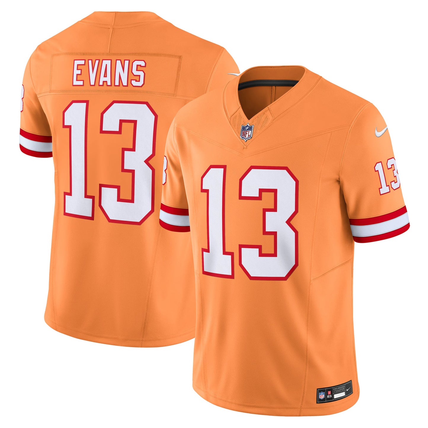 Tampa Bay Buccaneers Mike Evans Orange Vapor F.U.S.E. Limited Jersey