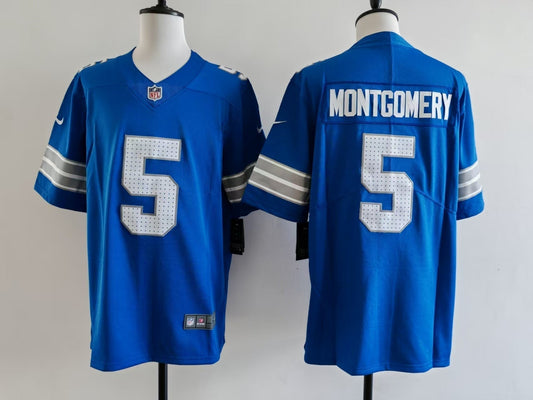Men's Detroit Alex David Montgomery Jersey -  Blue