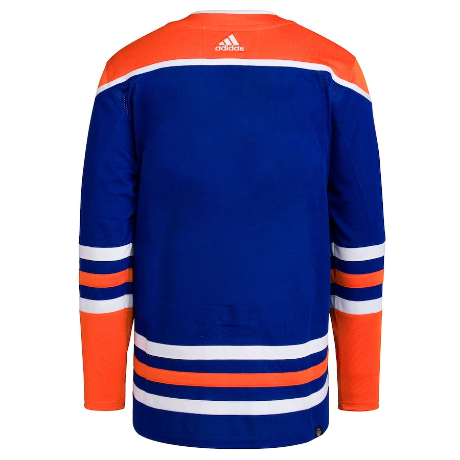 Edmonton Oilers   Home Primegreen   Blank Jersey - Royal