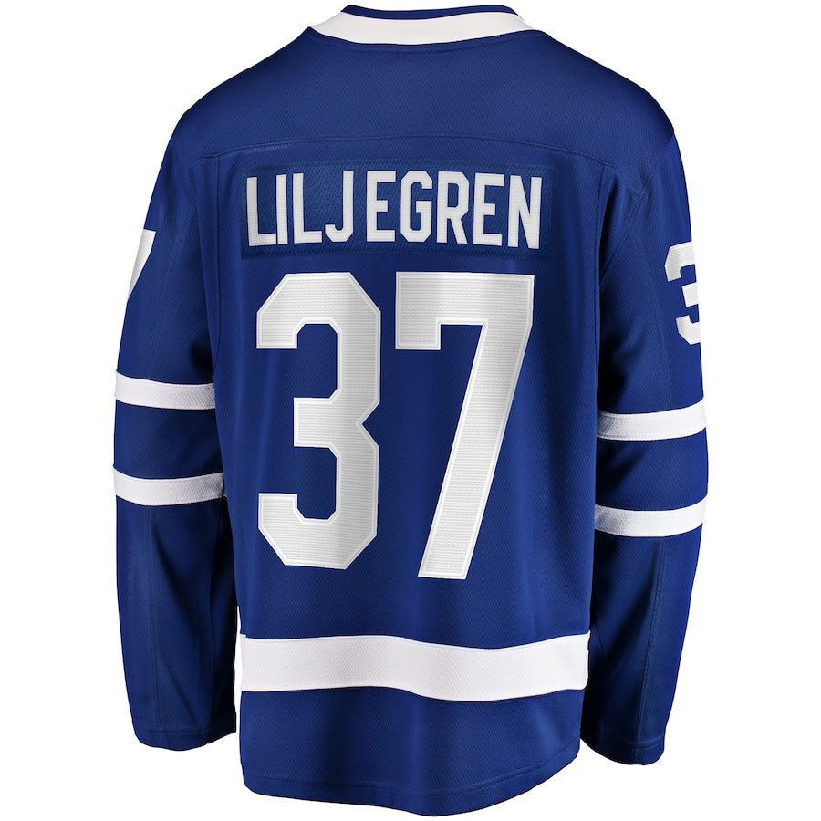Timothy Liljegren Toronto Maple Leafs  Home Premier Breakaway  Jersey - Blue