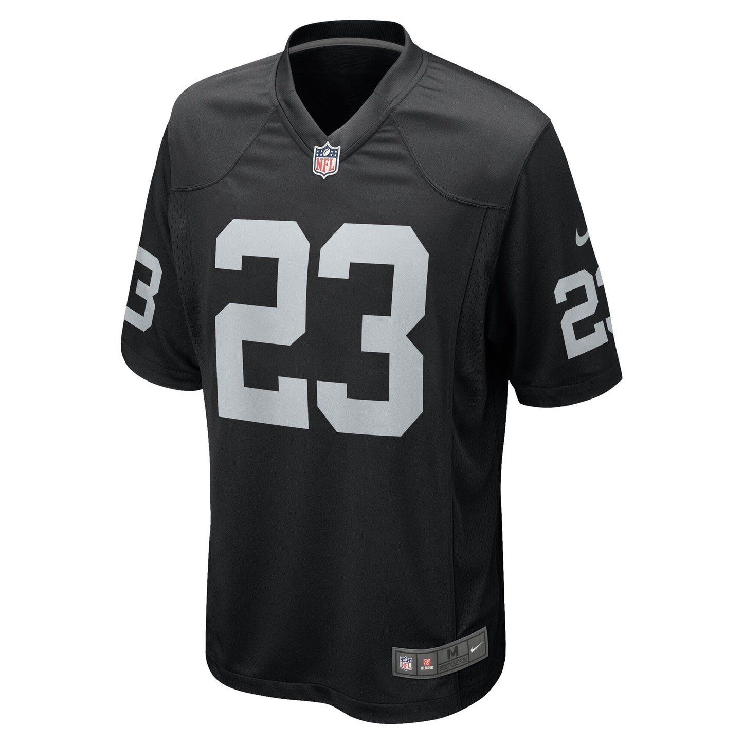 Las Vegas Raiders David Long Jr. Black Team Game Jersey