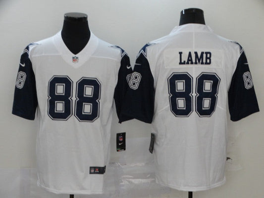 Men's Dallas Cowboys CeeDee Lamb #88 White Game Player Jersey1