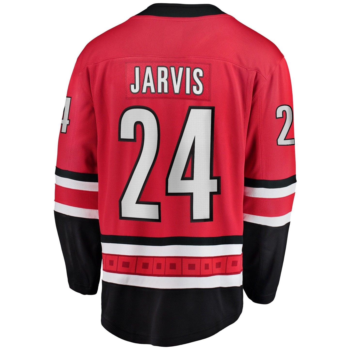 Seth Jarvis Carolina Hurricanes   Alternate Breakaway  Jersey - Red