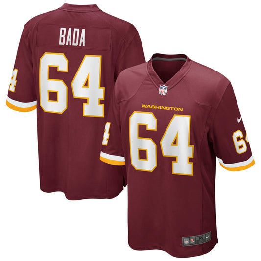 David Bada Washington Football Team Nike Game   Jersey - Burgundy