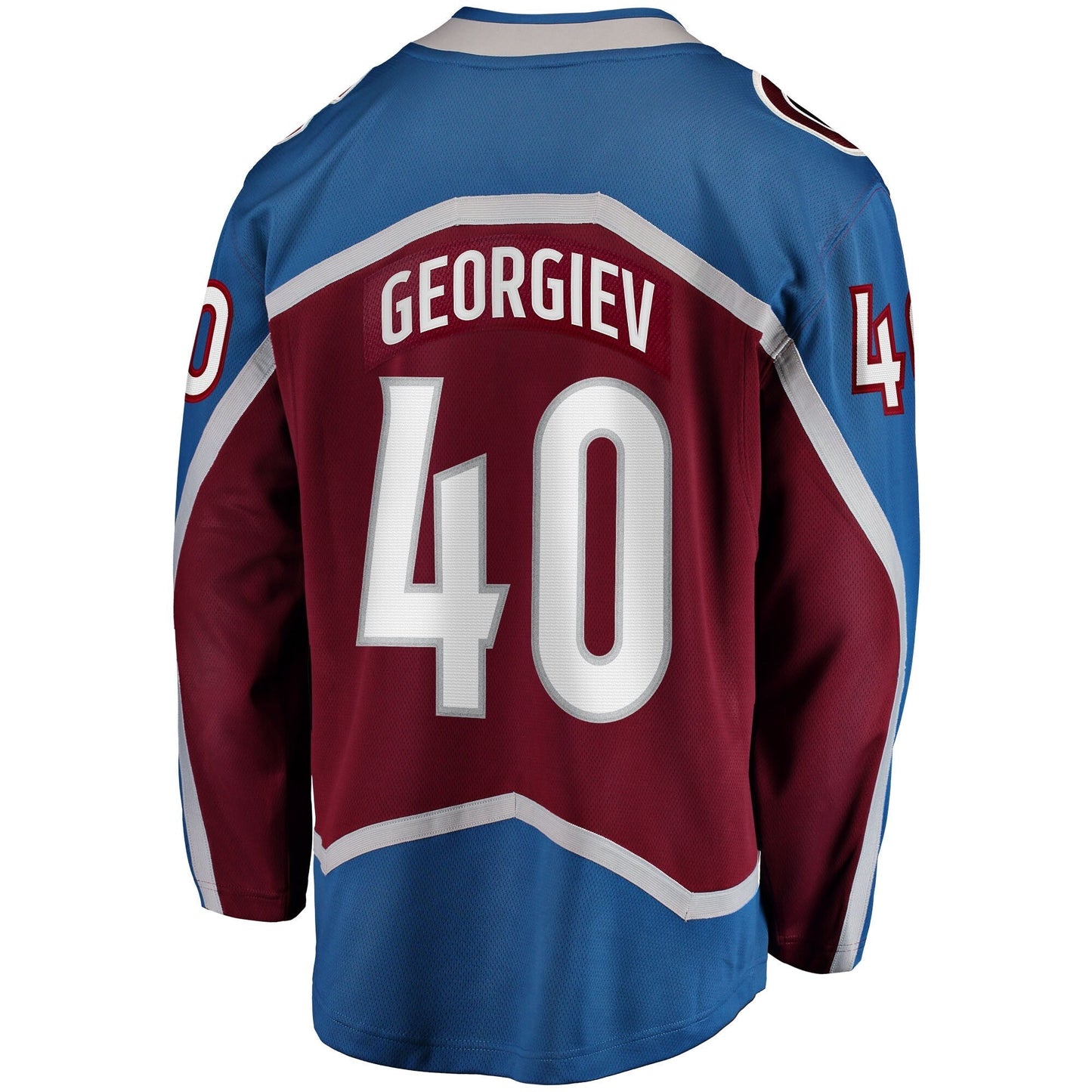Alexandar Georgiev Colorado Avalanche   Home Breakaway  Jersey - Burgundy