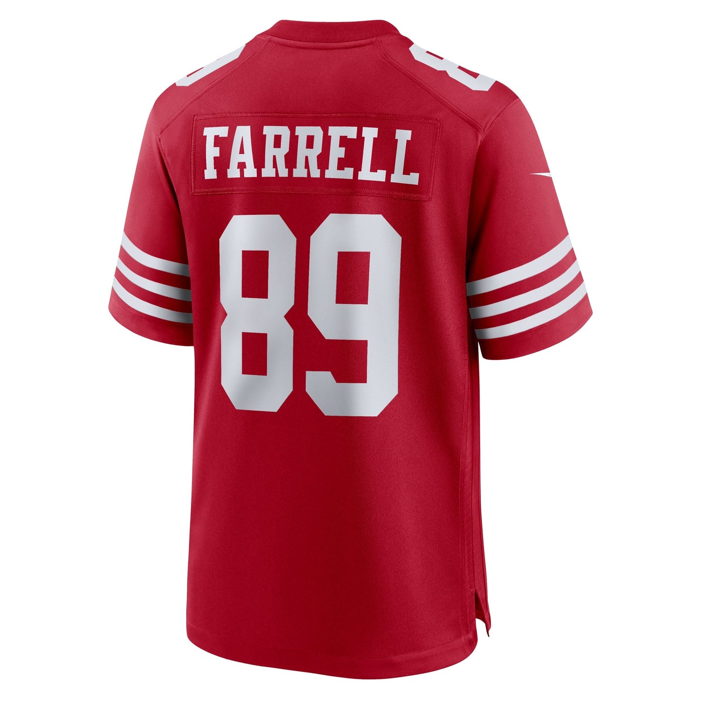San Francisco 49ers Luke Farrell Scarlet Team Game Jersey