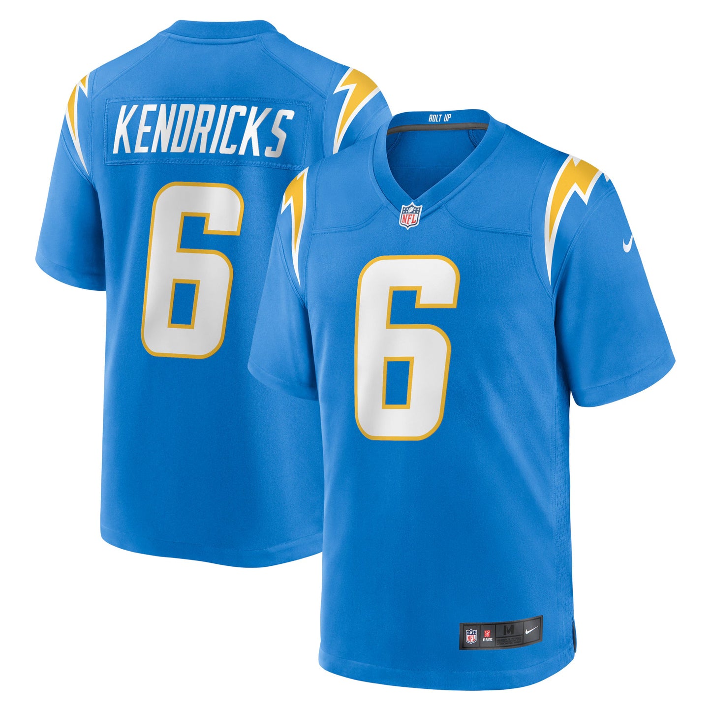 Los Angeles Chargers Eric Kendricks Powder Blue Game Player Jersey