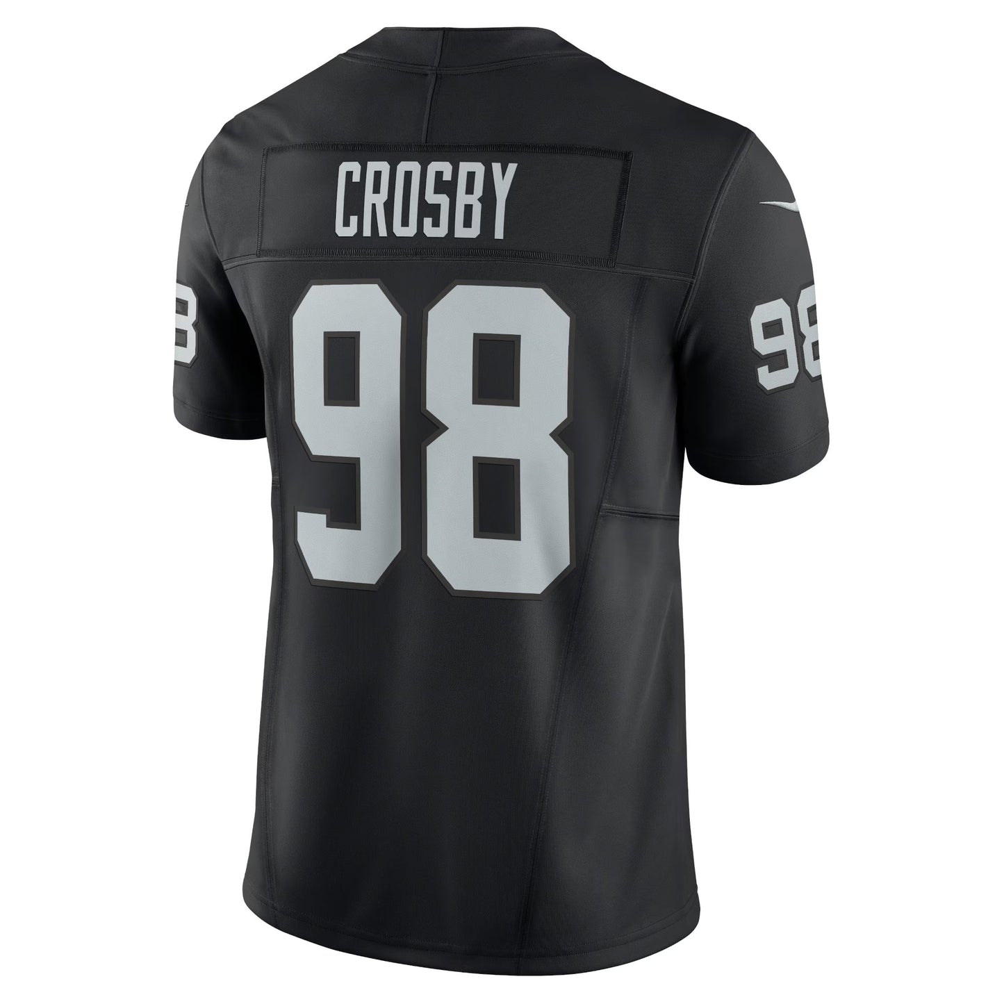 Las Vegas Raiders Maxx Crosby Black Vapor F.U.S.E. Limited Jersey