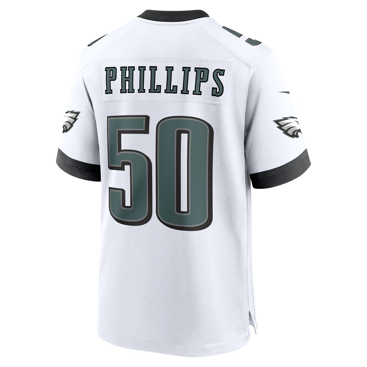 Philadelphia Eagles Jaelan Phillips White Game Jersey