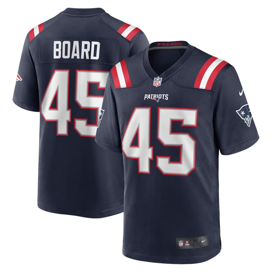 Chris Board New England Patriots Nike Game   Jersey - Navy