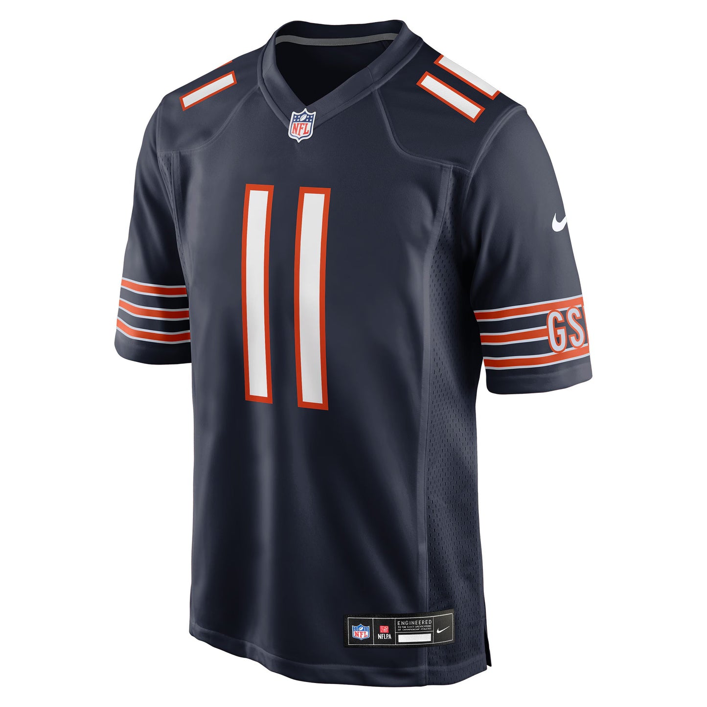 Chicago Bears Case Keenum Navy Team Game Jersey