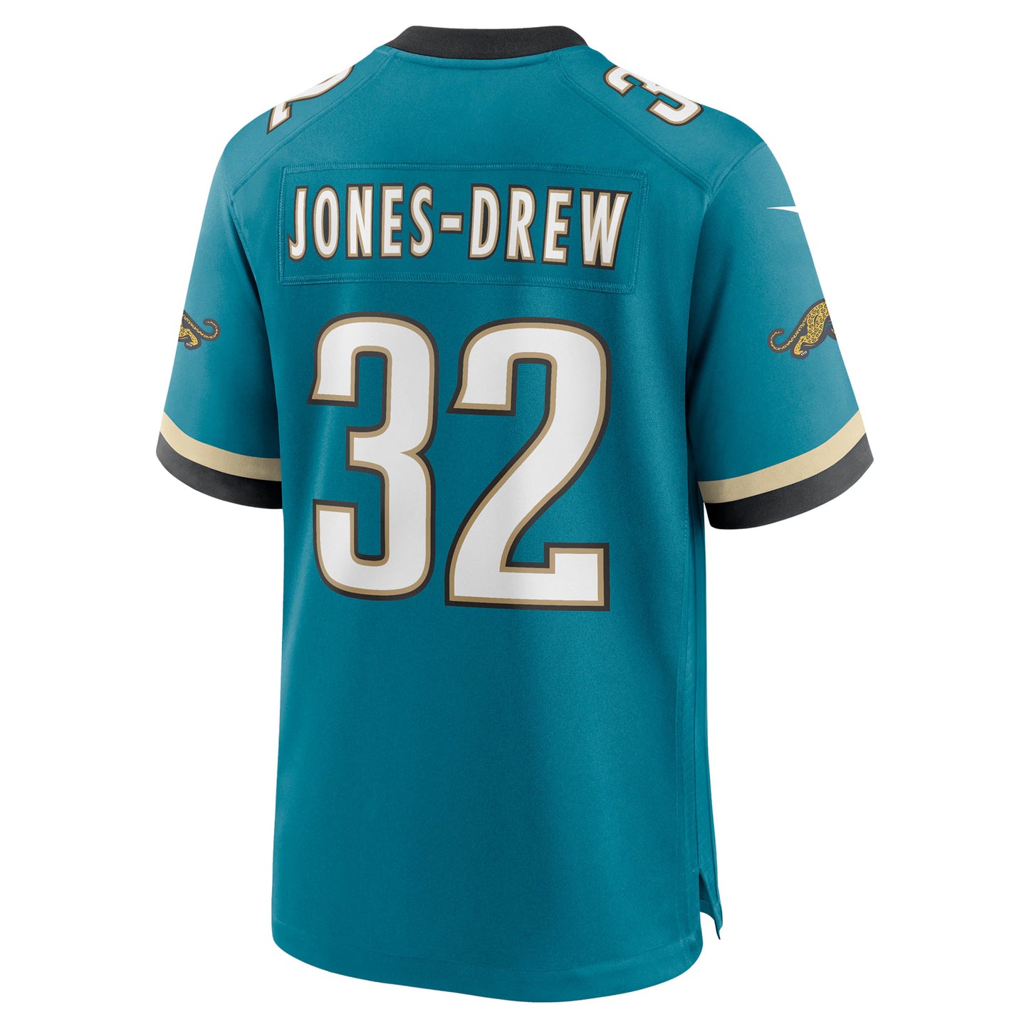 Jacksonville Jaguars Maurice Jones-Drew Teal Retired Player Alternate Game Jersey