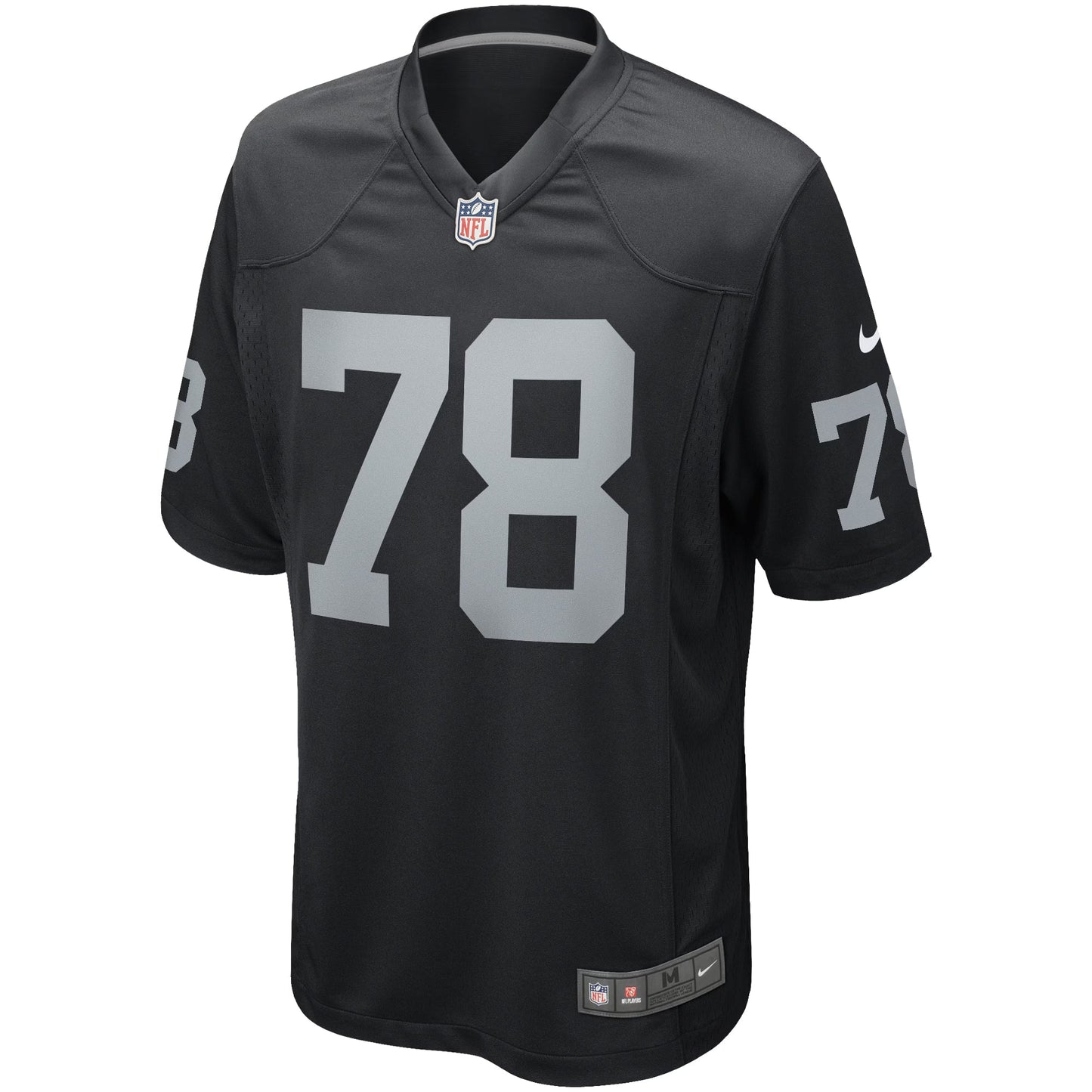 Las Vegas Raiders Art Shell Black Game Retired Player Jersey