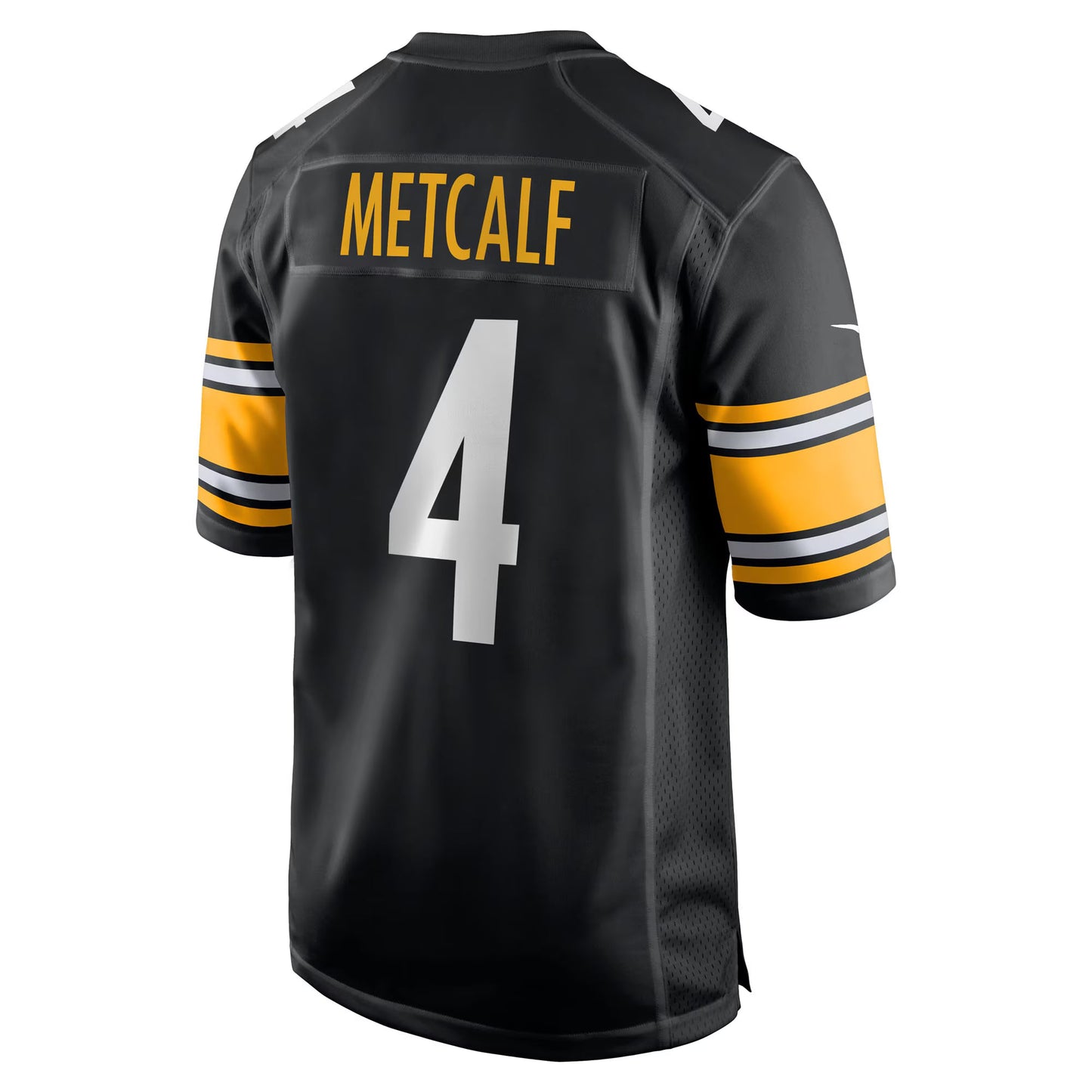 Pittsburgh Steelers DK Metcalf Black Game Player Jersey