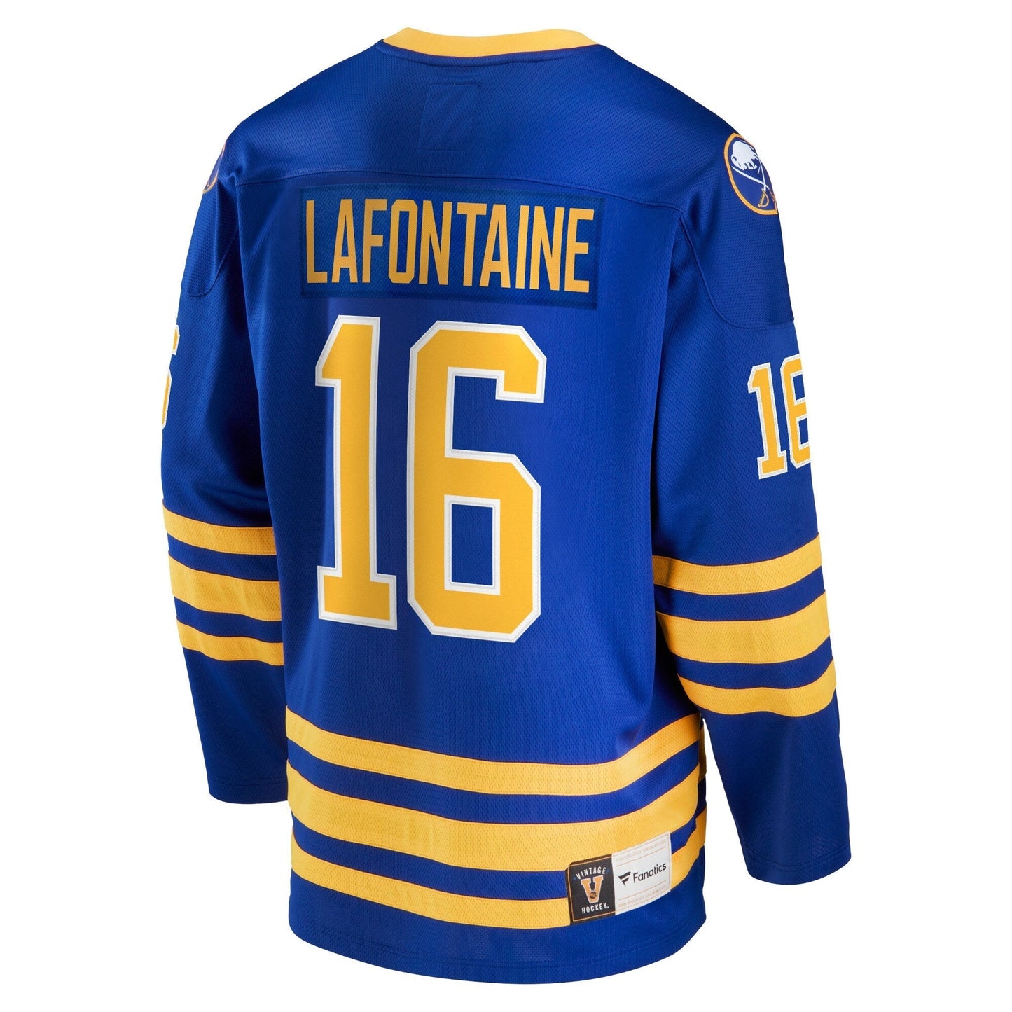 Pat LaFontaine Buffalo Sabres   Breakaway Retired  Jersey - Royal