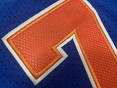 Knicks No. 7 Anthony  Blue MN