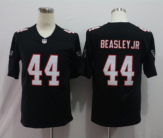 Men's Atlanta Falcons Vic Beasley #44 Black Game Jersey1