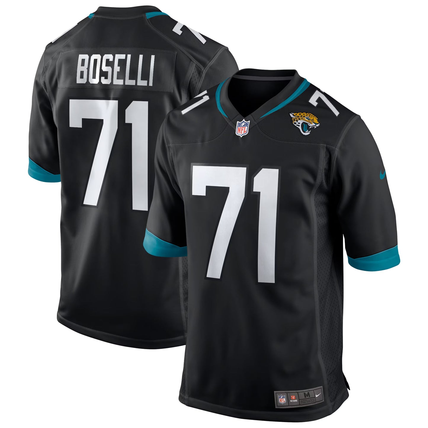 Jacksonville Jaguars Tony Boselli Black Retired Player Alternate Game Jersey