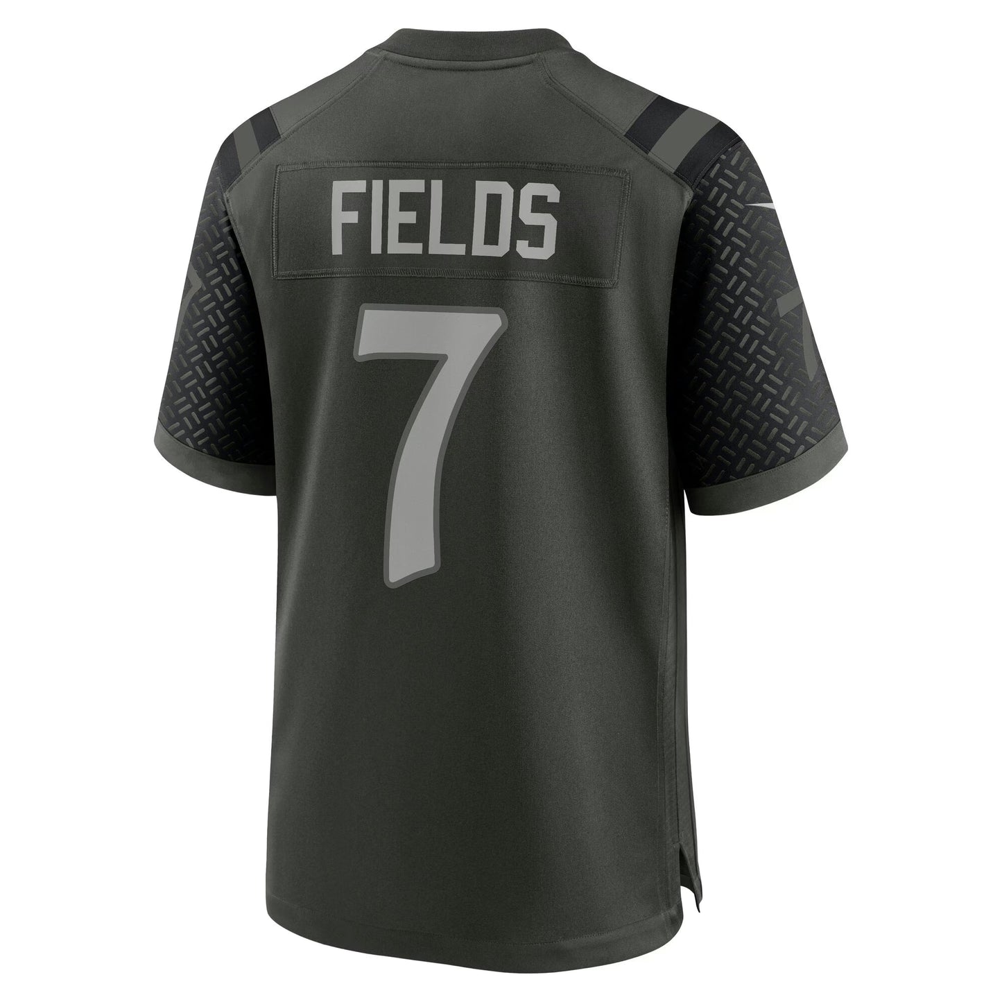 New York Jets Justin Fields Gotham Green 2025 Rivalries Collection Game Jersey