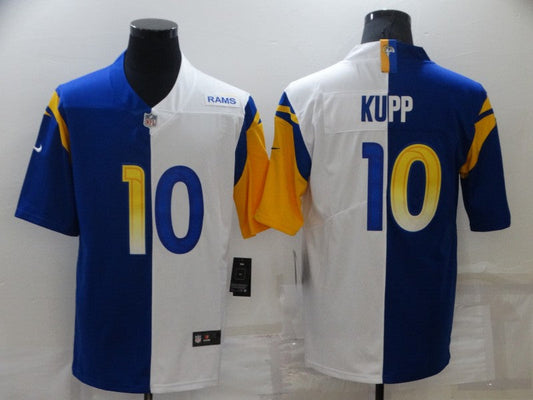 Men's Los Angeles Rams Cooper Kupp #10 Blue/White Game jersey